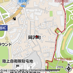 神奈川県横浜市保土ケ谷区岡沢町30-11周辺の地図