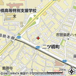 神奈川県横浜市瀬谷区二ツ橋町540-19周辺の地図