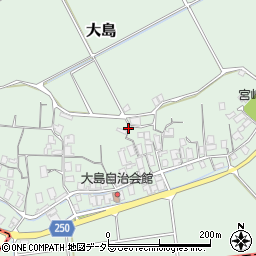 鳥取県東伯郡北栄町大島765-3周辺の地図