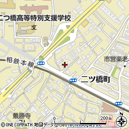 神奈川県横浜市瀬谷区二ツ橋町538周辺の地図