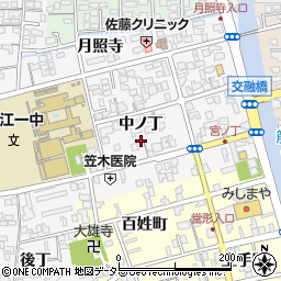島根県松江市外中原町中ノ丁57-10周辺の地図