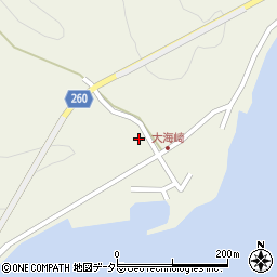 島根県松江市大海崎町160周辺の地図