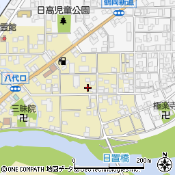 日置区公民館周辺の地図