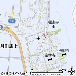 滋賀県長浜市高月町馬上1386周辺の地図
