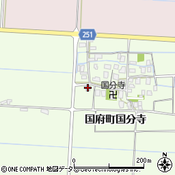 鳥取県鳥取市国府町国分寺324周辺の地図