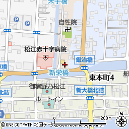 島根県松江市米子町10周辺の地図