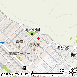 京都府舞鶴市溝尻中町周辺の地図