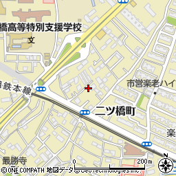 神奈川県横浜市瀬谷区二ツ橋町540-18周辺の地図