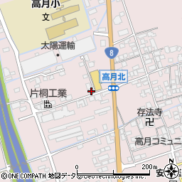 滋賀県長浜市高月町高月908-4周辺の地図