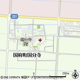 鳥取県鳥取市国府町国分寺45周辺の地図