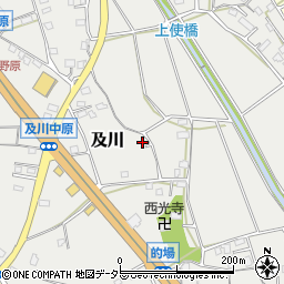 神奈川県厚木市及川1063周辺の地図