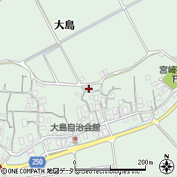 鳥取県東伯郡北栄町大島618周辺の地図