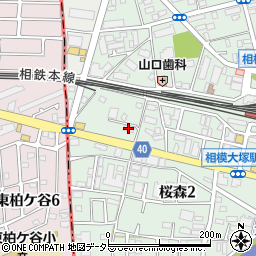 アルフレッサ神奈川第二支店周辺の地図
