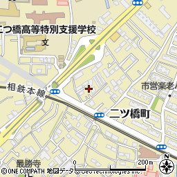 神奈川県横浜市瀬谷区二ツ橋町538-14周辺の地図
