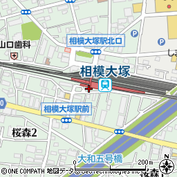 大和警察署相模大塚駅前交番周辺の地図