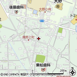 笠松屋周辺の地図