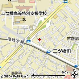 神奈川県横浜市瀬谷区二ツ橋町538-17周辺の地図