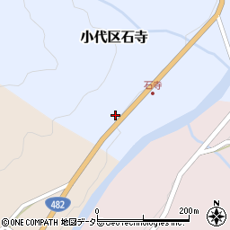 兵庫県美方郡香美町小代区石寺20周辺の地図
