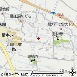 いび川農協揖斐支店清水出張所周辺の地図