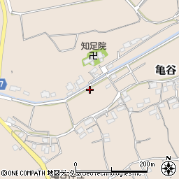 鳥取県東伯郡北栄町亀谷1176周辺の地図