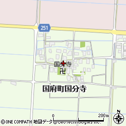 鳥取県鳥取市国府町国分寺32周辺の地図