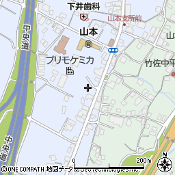 船橋屋本社工場周辺の地図