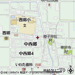 ぎふ農協西郷支店周辺の地図