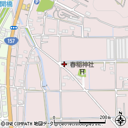 上保山本集会所周辺の地図