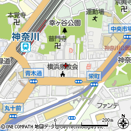 ニューライフ横浜株式会社周辺の地図