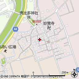 滋賀県長浜市高月町東柳野672周辺の地図