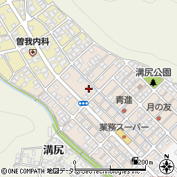 京都府舞鶴市溝尻中町7-17周辺の地図