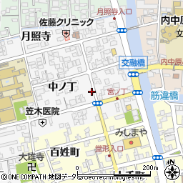 島根県松江市外中原町中ノ丁60周辺の地図