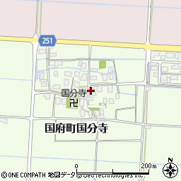 鳥取県鳥取市国府町国分寺47周辺の地図
