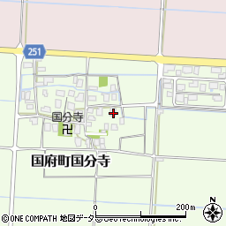 鳥取県鳥取市国府町国分寺44周辺の地図