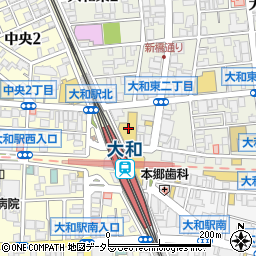 ファッションセンターしまむら大和駅前店周辺の地図