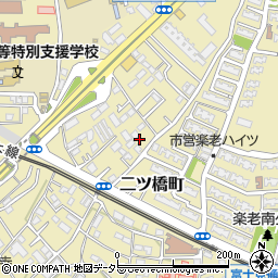 神奈川県横浜市瀬谷区二ツ橋町543-15周辺の地図