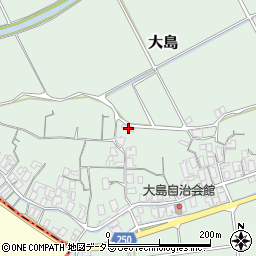 鳥取県東伯郡北栄町大島594周辺の地図