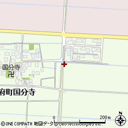 鳥取県鳥取市国府町国分寺417周辺の地図