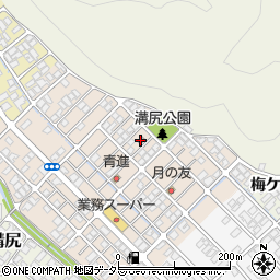 溝尻町公民館周辺の地図