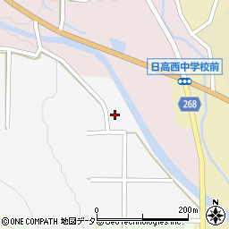 兵庫県豊岡市日高町石井822周辺の地図