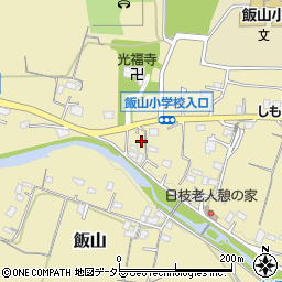 神奈川県厚木市飯山4493-1周辺の地図