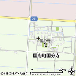 鳥取県鳥取市国府町国分寺27周辺の地図