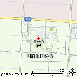 鳥取県鳥取市国府町国分寺34周辺の地図