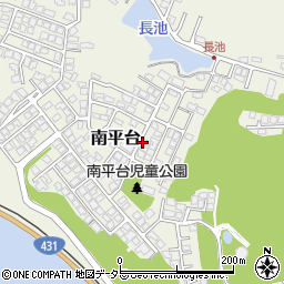 島根県松江市南平台周辺の地図