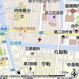 松江市青少年相談室周辺の地図