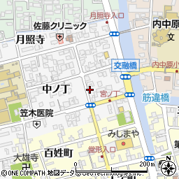 島根県松江市外中原町中ノ丁60-1周辺の地図