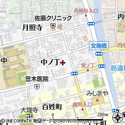 島根県松江市外中原町中ノ丁68-12周辺の地図