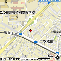 神奈川県横浜市瀬谷区二ツ橋町538-1周辺の地図