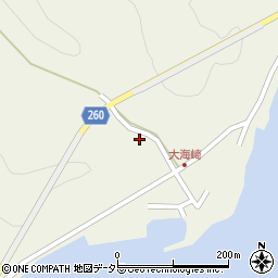 島根県松江市大海崎町164周辺の地図