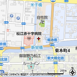 島根県松江市米子町11周辺の地図